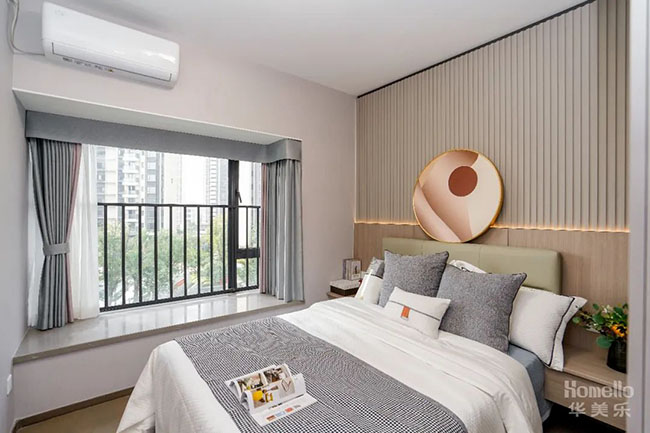 109㎡三居，打造半開放式廚房，將家庭互動性能拉滿